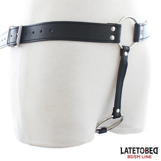 Latetobed Bdsm Line Chastity String Pants Adjustable