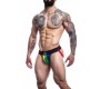 Cut4Men Stripe-Pride Jockstrap Pride vėliava