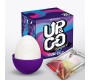 Up&Go Spidey Masturbator Egg Elastic Silicone Purple