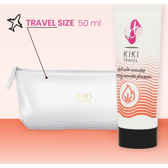 Kikí Travel KANABIŲ KARŠTO EFEKTO LUBRIKANTAS 50 ML