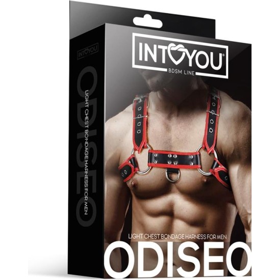 Intoyou Bdsm Line Нагрудный ремень Odiseo для мужчин из веганской кожи