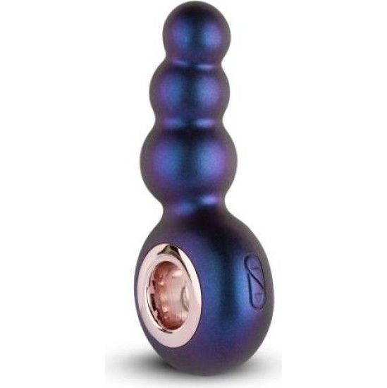 Hueman Outer Space Vibrating Butt Plug with Remote Control USB