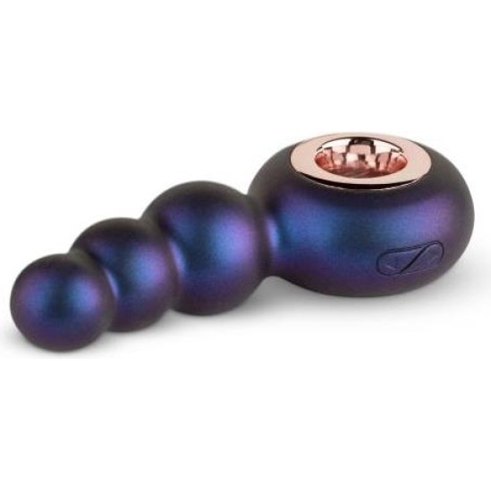 Hueman Outer Space Vibrating Butt Plug with Remote Control USB