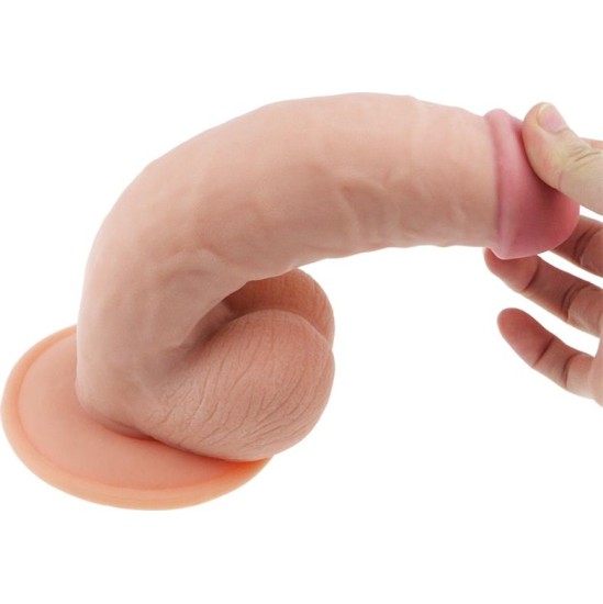 Lovetoy Dildo The Ultra Soft Dude 8.5 Flesh