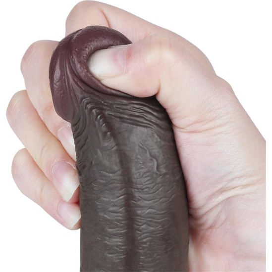 Lovetoy Dviejų sluoksnių dildo slankiojanti oda 9