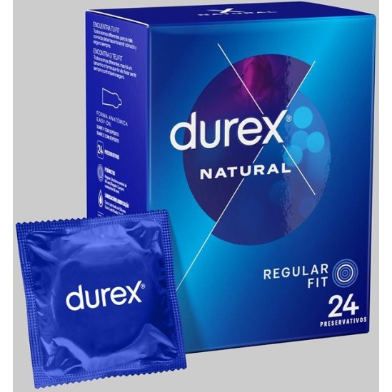 Durex Prezervatīvi Natural 24 ud