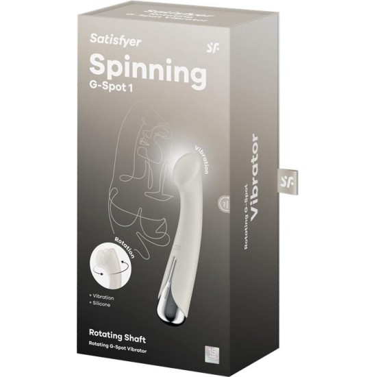 Satisfyer Spinning G-Spot 1 Vibe ir Rotator Beige