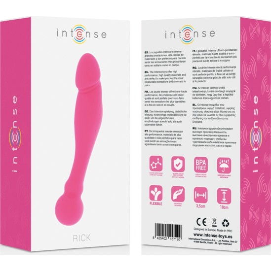 Intense Fun INTENSE - SILIKONA RICK DUAL PINK