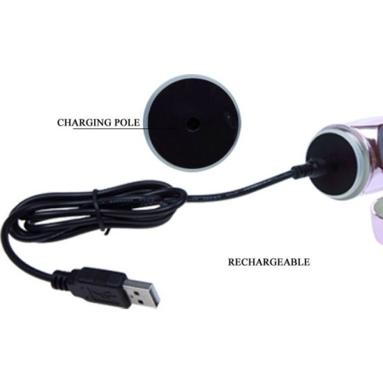 Baile Rotations BAILE - RECHARGEABLE VIBRATOR WITH ROTATION AND THROBBING BUTTERF STIMULATOR