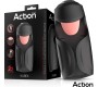 Action Kubex Masturbator with Licking Tongue, Pulsation and Vibration