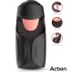 Action Kubex Masturbator with Licking Tongue, Pulsation and Vibration