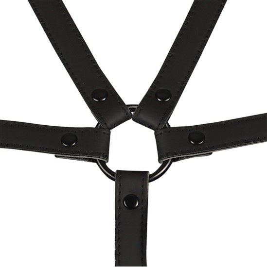 Fetish Submissive Bondage ADJUSTABLE HARNESS TORSO AND ARMS