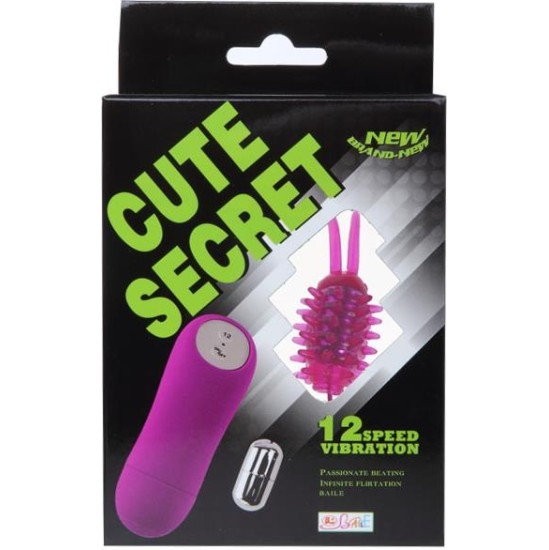 Baile Vibrējošs Bullet Cute Secret Rozā