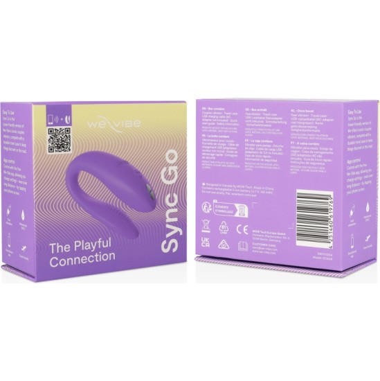 We-Vibe SYNC GO DUAL STIMULATOR VIOLET