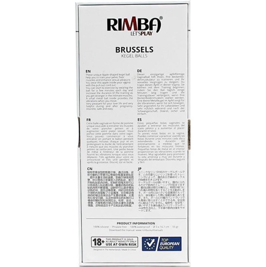 Rimba Toys Bolas Kegels Briseles nēģeris