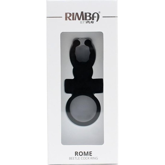 Rimba Toys Beatle gaidžio žiedas Rome Black