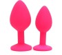 Rimba Toys Rinkinys de Plugs Anales Berlin Rosa