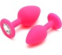 Rimba Toys Rinkinys de Plugs Anales Berlin Rosa