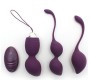 Rimba Toys Vibrējošs Kegel Ball Set Remote Control Rimini Purple