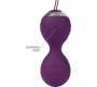 Rimba Toys Vibrating Kegel Ball Set Remote Control Rimini Purple