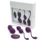 Rimba Toys Vibrējošs Kegel Ball Set Remote Control Rimini Purple