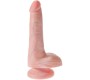 King Cock REALISTIC PENIS WITH BALLS 13.5 CM LIGHT
