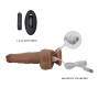 Baile Dildos PRETTY LOVE - JONATHAN SILICONE DILDO 3 VIBRATIONS + 3 ĮDĖJIMO MATAVIMAI NUOTOLINIO PULTAS 21 CM