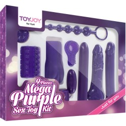 Toyjoy TIEŠI JUMS MEGA PURPURA seksa rotaļlietu KOMPLEKTS,