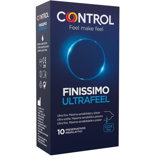 Control Condoms УПРАВЛЕНИЕ ADAPTA FINISSIMO ULTRAFEEL 10 ЕДИНИЦ