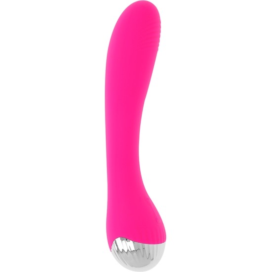 Ohmama Vibrators OHMAMA - Elastīgs VIBRATORS G PUNKTA STIMULĀCIJA 19 CM