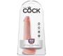 King Cock REALISTIC PENIS WITH BALLS 13.5 CM LIGHT