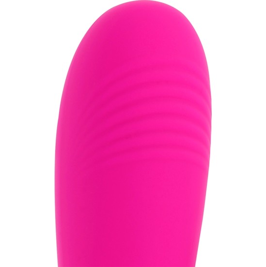 Ohmama Vibrators OHMAMA - Elastīgs VIBRATORS G PUNKTA STIMULĀCIJA 19 CM