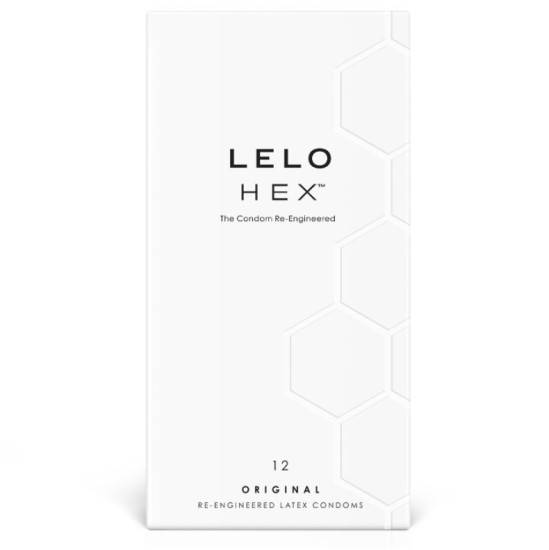 Lelo ШЕСТИГРАННЫЕ ПРЕЗЕРВАТИВЫ ОРИГИНАЛ, 12 ПАКЕТ