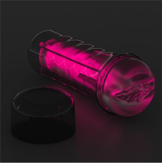 Lovetoy Lumino Play Masturbator Pink Glow 8.5