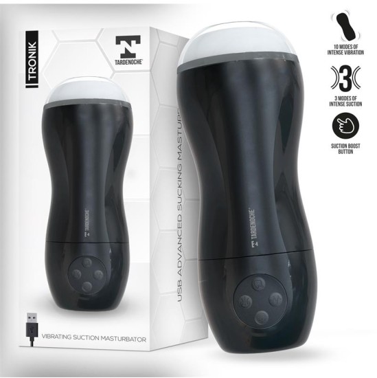 Tardenoche Tronik Suction and Vibrating Masturbator USB