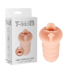Chisa Masturbador Abby Sensual T-Skin 15 cm Flesh
