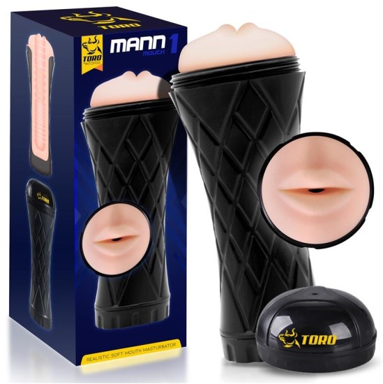 Toro Mann1 Реалистичная форма рта мужского мастурбатора
