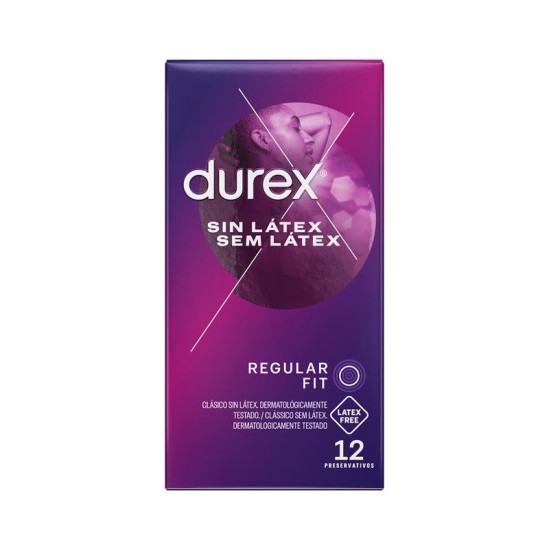 Durex Prezervatyvai be latekso 12 ud