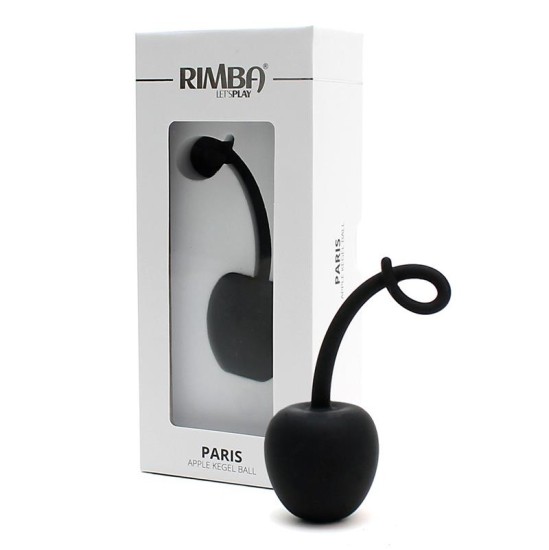 Rimba Toys Bola Kegel en Forma de Manzana Paris Negra