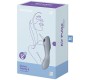 Satisfyer „Curvy Trinity 3 Vibe“ ir „Clitoris Sucker Triple Stimulation Bluegrey“.