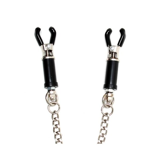 Bondage Play Nipple clamps-Adjustable