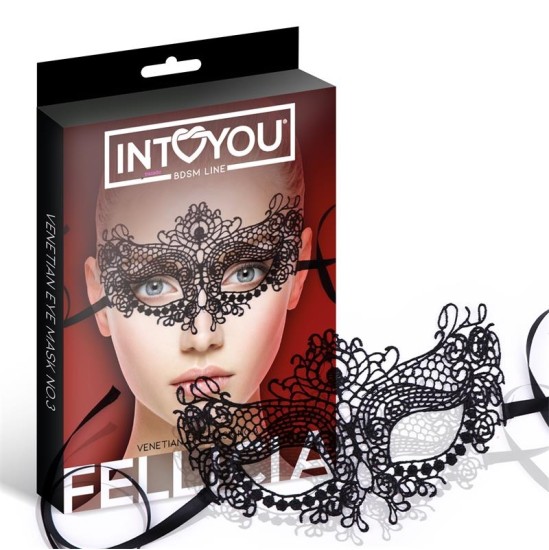 Intoyou Bdsm Line Felicia Venetian akių kaukė Nr.3