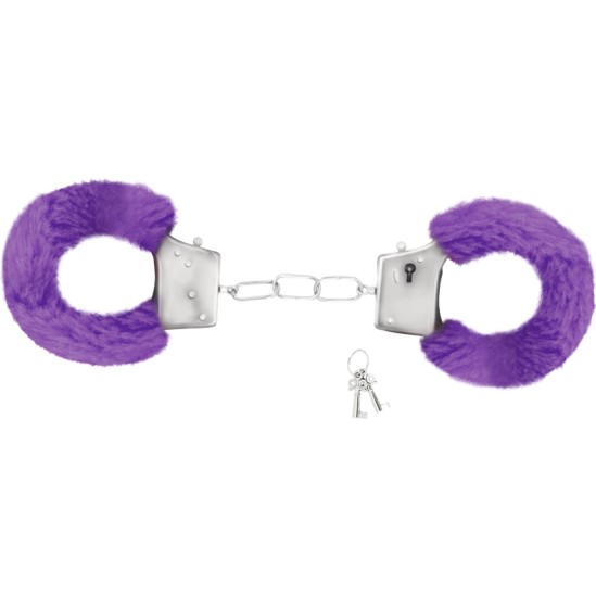 Crushious LOVE Cuffs FURRY KÄERAUTID LILLA