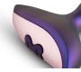 Hueman Intergalactic Butt Plug with Vibration and Remote Control Curved Tip USB