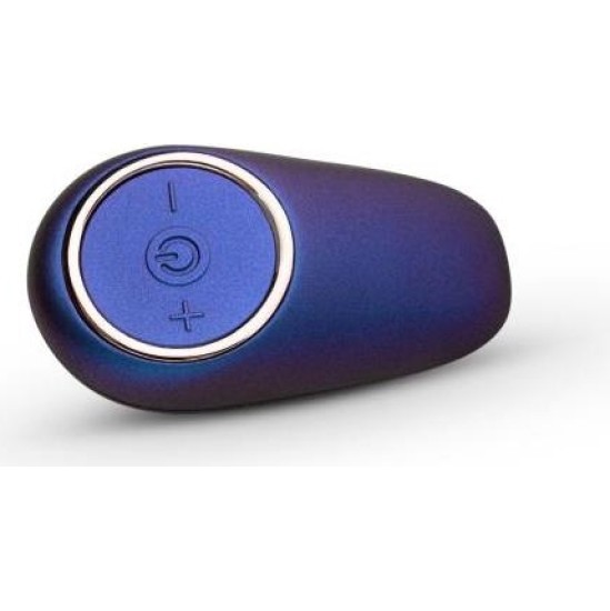 Hueman Intergalactic Butt Plug with Vibration and Remote Control Curved Tip USB