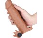 Lovetoy Varpos rankovė su vibracija Add 2 Pleasure X Tender Brown