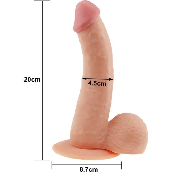 Lovetoy Dildo The Ultra Soft Dude 8.8 Flesh