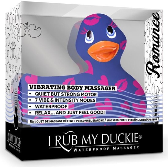 Big Teaze Toys Stimulators I Rub My Duckie 2.0 Romance Purple and Pink