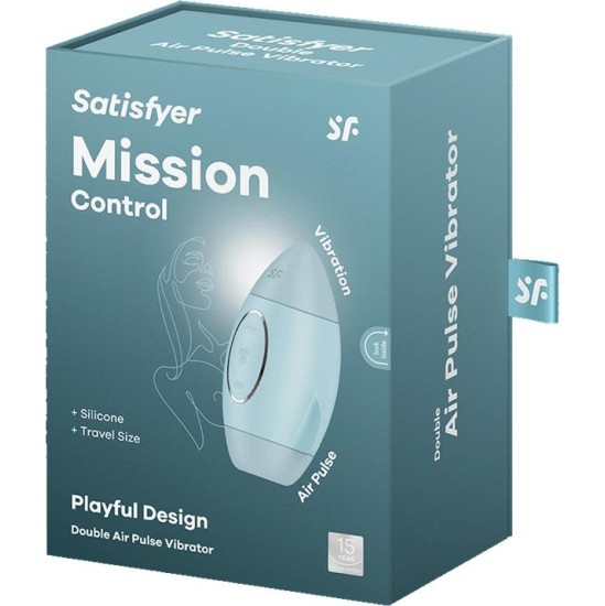 Satisfyer Mission Control Clit Sucker un Vibrator Violet