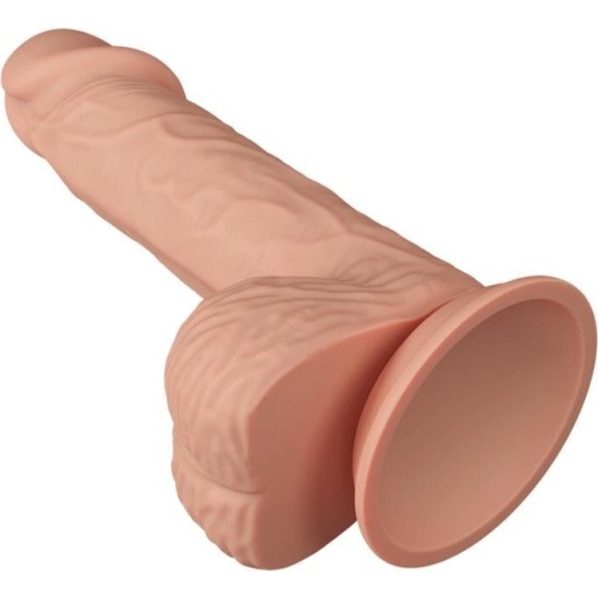 Baile Dildos SKAISTS IEKĀRTAS CATOBLEPAS FLEXIBLE REĀLISTS DILDO 20,6 CM - NATURAL